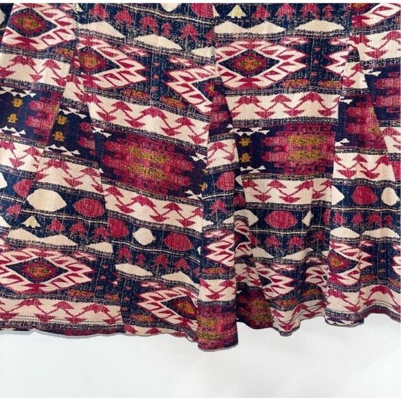 Lucky Brand 3/4 Sleeve Button Up Flowy Hem Top Sz S - Picture 13 of 15